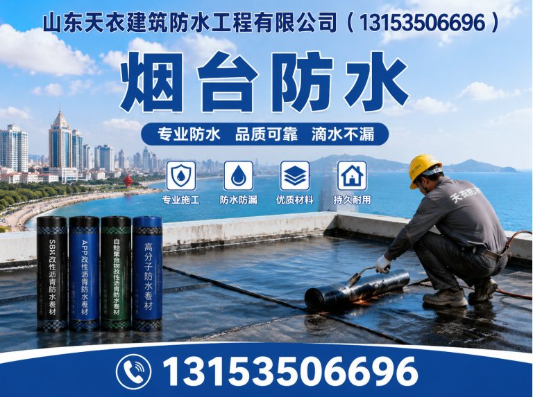 栖霞市防水堵漏展示图