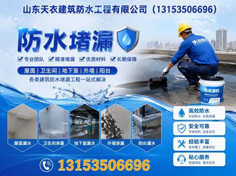 栖霞市烟台防水展示图